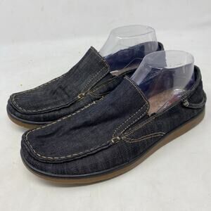 GBX Brooklyn Demin Slip on Loafer Shoes Mens Size 9.5
